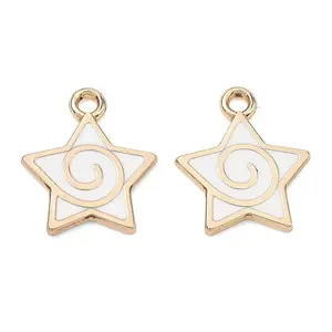 Alloy Enamel Pendants