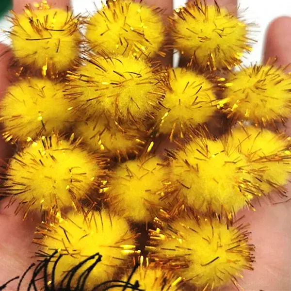 Handmade DIY Doll Craft Pom Pom Yarn Pom Pom Balls
