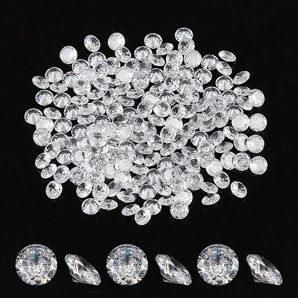 Cubic Zirconia Cabochons