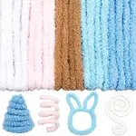 10Pcs 5 Colors Coral Fleece Sticks