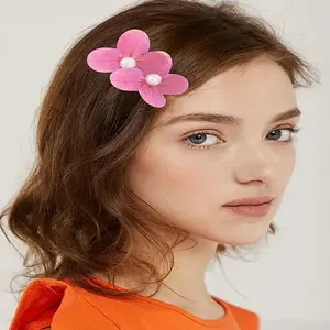 2Pcs Iron Alligator Hair Clips