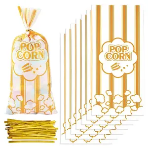 100Pcs Plastic Cookie Bags