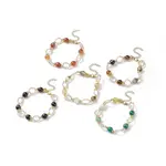 Natural Striped Agate/Banded Agate Beaded Bracelet
