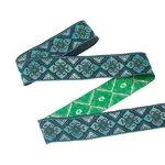 7M Polyester Jacquard Rhombus Ribbon