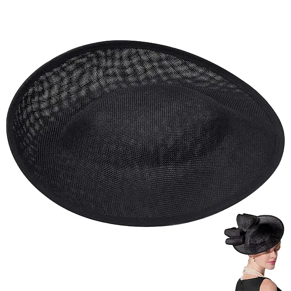 Linen Mini Hat Fascinator Base