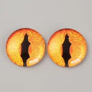 Luminous Self Adhesive Glass Eyes Cabochons