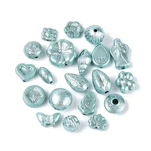 Pearlized Opaque Acrylic Beads