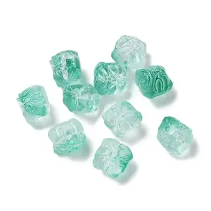Baking Paint Transparent Glass Beads