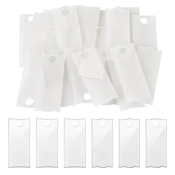 2Bag 2 Styles Acrylic Blank Label Big Pendants