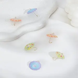 6Pcs 3 Colors Acrylic Pendants