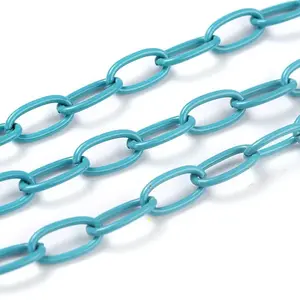 3.28 Feet Spray Painted Brass Cable  Chains