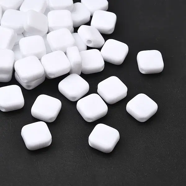 Opaque Acrylic Beads