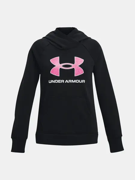 Under Armour Mikina Rival Fleece BL Hoodie-BLK - Holky