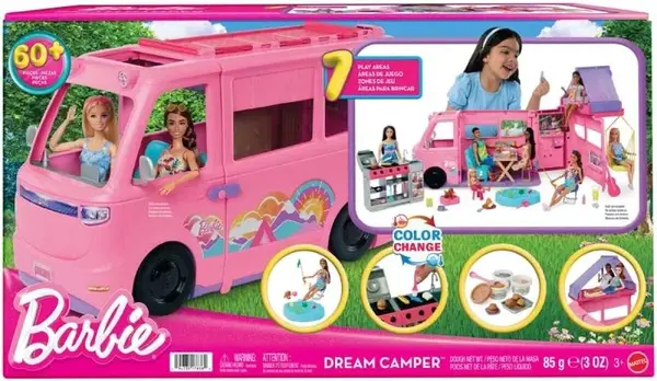 Barbie karavan snů se stanem