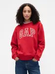 Červená mikina GAP s logom