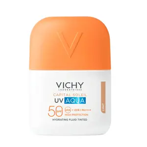 VICHY CAPITAL SOLEIL UV AQUA fluid SPF50 - TÓNOVANÝ LIGHT