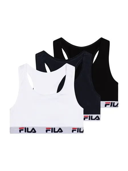FILA Podprsenka  tmavomodrá / čierna / biela