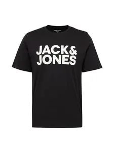 JACK & JONES Tričko  čierna