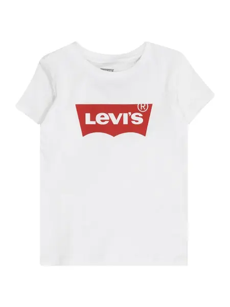 Levi's Kids Tričko 'Batwing'  červená / biela