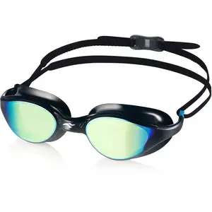Plavecké brýle Aqua Speed Vortex Mirror Black/Blue/Rainbow Mirror