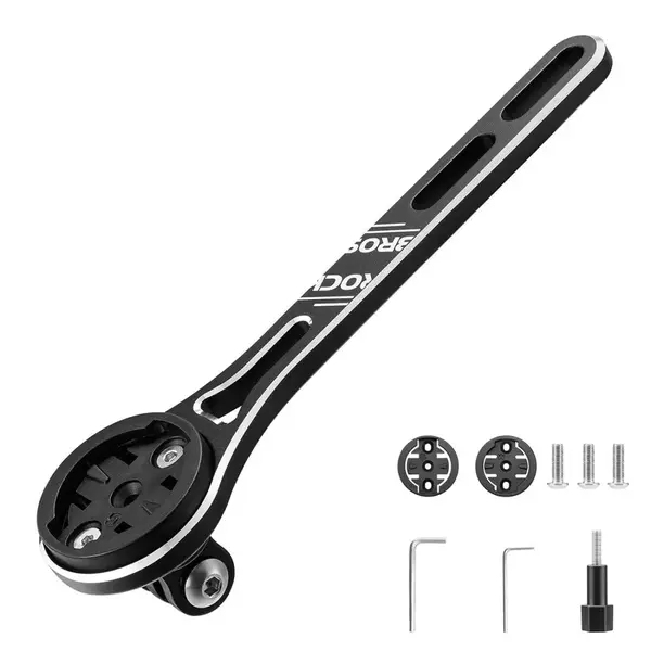 Rockbros Bike Mount držiak na bicykel pre Garmin / GoPro, čierny