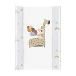 Podložka prebaľovacia 2-hranná s pevnou doskou (50x70) Comfort Giraffe