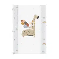 Podložka prebaľovacia 2-hranná s pevnou doskou (50x70) Comfort Giraffe