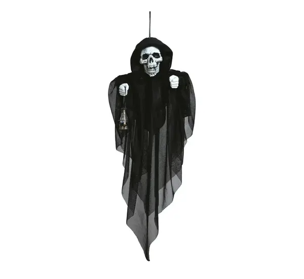 Visiaca dekorácia Kostra s tunikou 50cm