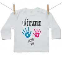 Boodyy Tričko s dlhým rukávom Už čoskoro 140 (9-10 rokov)