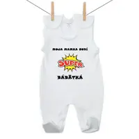 Boodyy Dupačky Moja mamka robí super bábätká 62 (2-4 mesiace)