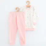 Detské bavlnené pyžamko New Baby pink bear 128/134, 20C56711