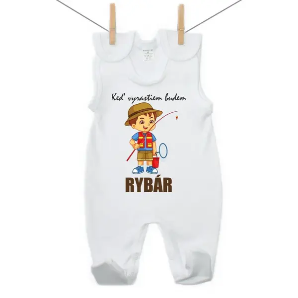 Boodyy Dupačky Keď vyrastiem budem rybár 74 (6-9 mesiacov)