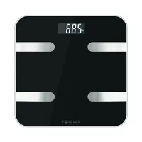 Váha osobná digitálna FOREVER AS-100 Black BLUETOOTH (merá tuk,vodu,svaly)