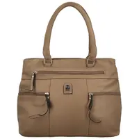 Dámská kabelka na rameno tmavě béžová - Firenze Genaida
