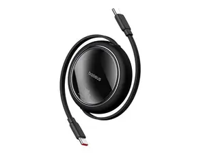 Kabel BASEUS Free2Draw USB-C/USB-C 1m Black 100W