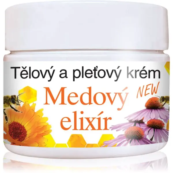 Bione Cosmetics Medový Elixír vyživující krém na tělo a obličej 260 ml