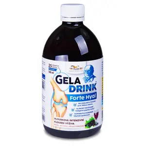 GELADRINK Forte Hyal biosol černý rybíz 500 ml