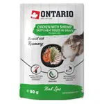 ONTARIO Kapsička kuřecí s krevetami v omáčce 80 g