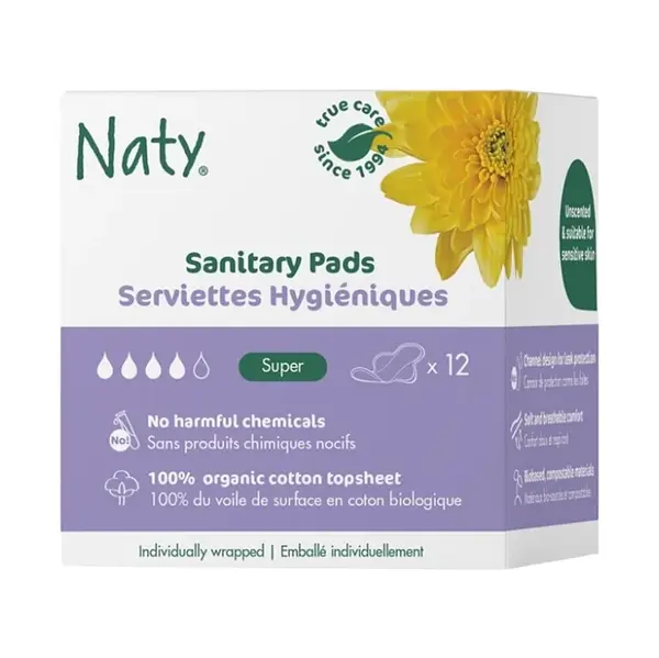 NATY Dámské vložky (12 ks) - super