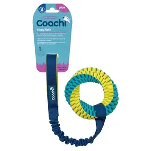 COACHI Tuggi Helix Hračka pro psy modrozelená 1 kus