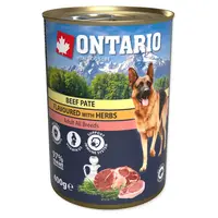 ONTARIO Konzerva hovězí paté s bylinkami 400 g