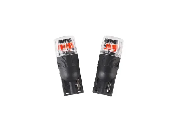 Autožárovka LED T10 12V CARCLEVER 4LED 2835SMD červená