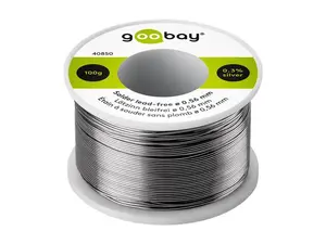 Cín 0.56mm 100g 99,3%Sn 0,7%Cu GOOBAY 40850