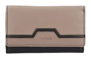 Dámská kožená peněženka Lagen BLC/5375/422 Black/Taupe