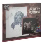 Diamantové malování květiny 40x50cm