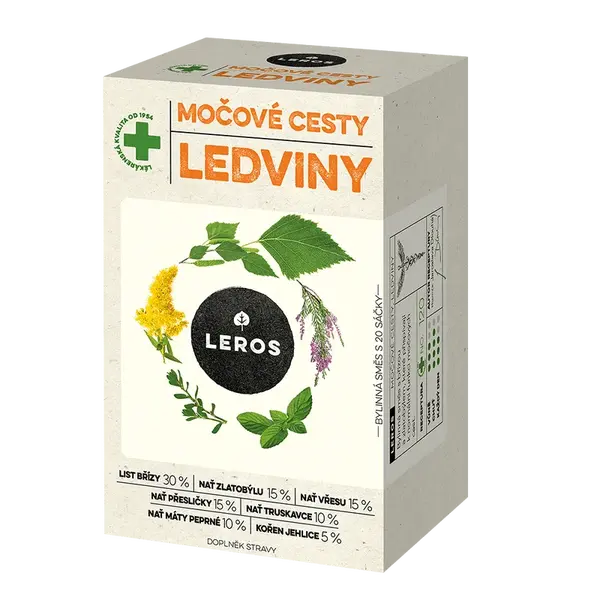 LEROS Močové cesty ledviny 20 sáčků