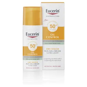 EUCERIN Sun Oil Control Opalovací krémový gel na obličej SPF 50+ 50 ml