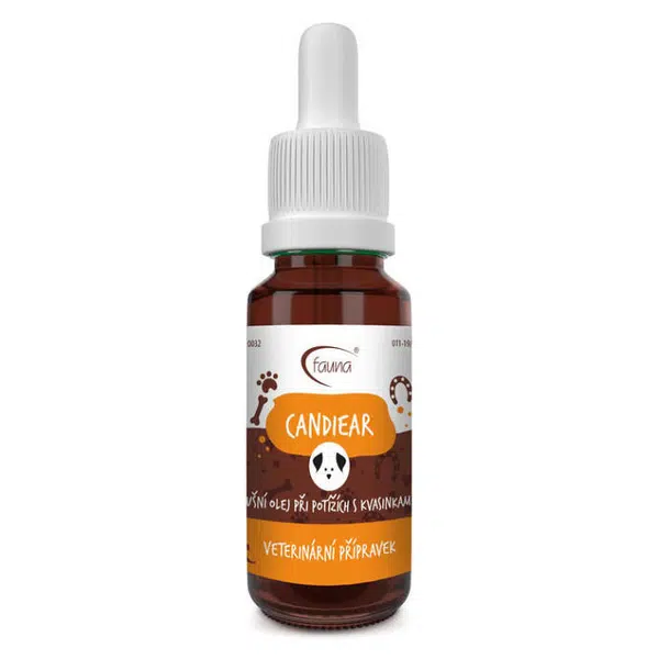 FAUNA Candiear ušní olej při výskytu kvasinek 20 ml