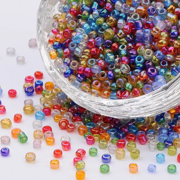 8/0 Round Glass Seed Beads