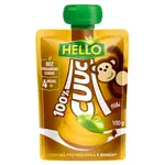 HELLO Cuuc kapsička s banány 100 g x 12 kusů